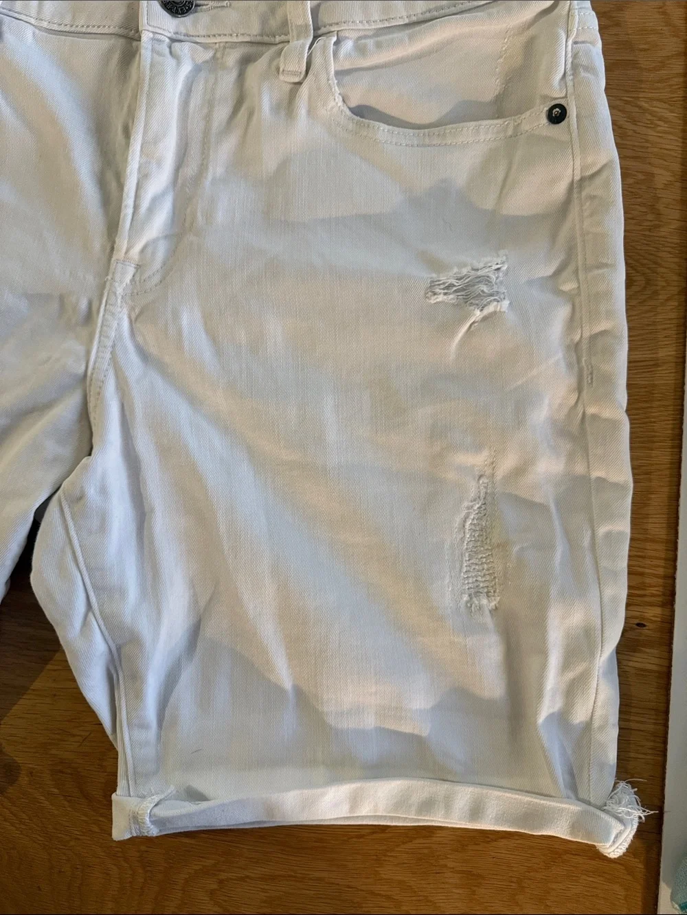 Men’s Express Shorts - White Slim 33